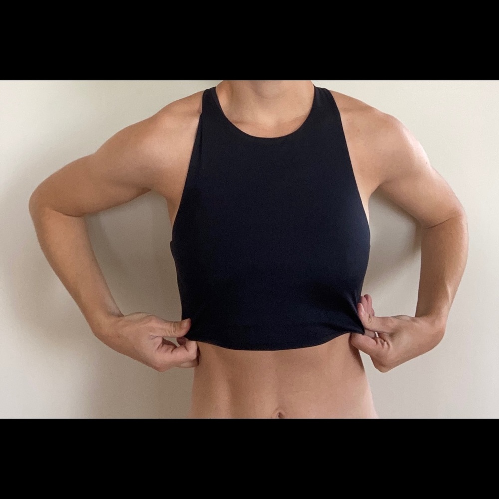 Black Under Armour Athletic Crop Top